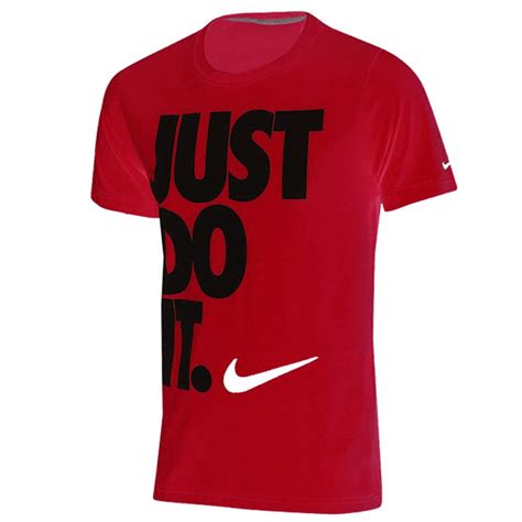 rot nike t shirt herren mit logo just do it|Herren Just Do It (1) .